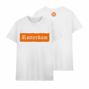 ROTTERDAM WIT/ORANJE (t-shirt)