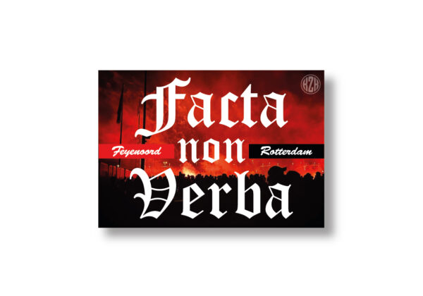 Facta non verba - STICKERS 20st. - Afbeelding 2