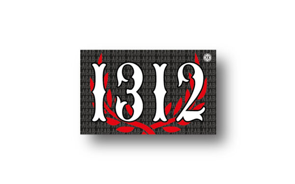 1312 STICKERS 20st. - Afbeelding 2