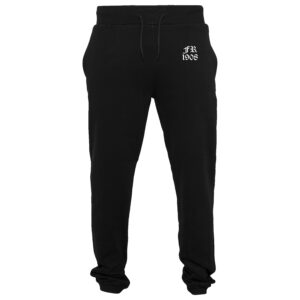 OLD ENGLISH – FR1908 WHITE on BLACK - sweatpants