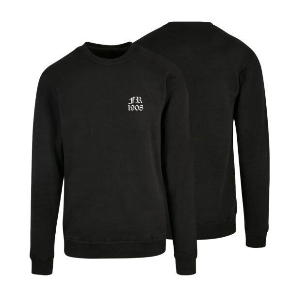 OLD ENGLISH – FR1908 WHITE on BLACK (sweater)