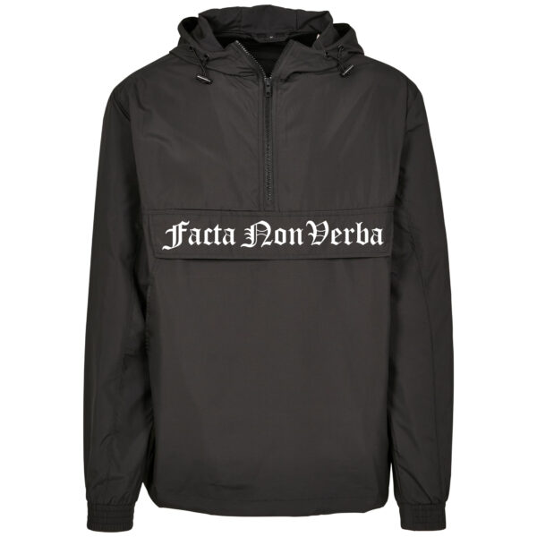 Black Pull Over Jacket