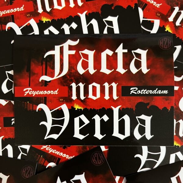 Facta non verba - STICKERS 20st.