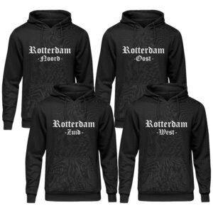 OLD ENGLISH - Noord | Oost | Zuid | West (hoodie)