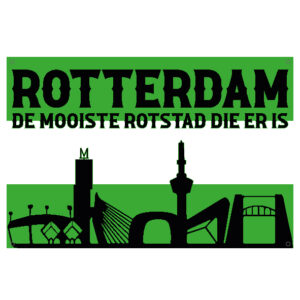 Rotterdam, de mooiste rotstad (vlag)
