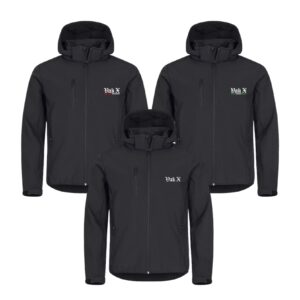 VAK X - geborduurd (softshell)