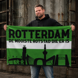 Rotterdam, de mooiste rotstad (vlag)