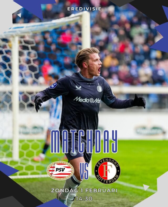 🔥𝐌𝐀𝐓𝐂𝐇𝐃𝐀𝐘🔥
Op bezoek bij de koploper moeten er eigenlijk gewoon 3 punten mee naar Rotterdam genomen worden! Beide teams zijn niet in beste vorm, dus kansen op een overwinning liggen er zeker wel! 

Met een vol uitvak zal het wederom niet aan de support sliggen. We love you Feyenoord we do!!! 

#Feyenoordrotterdam #Feyenoord #010 #fr1908 #kameradenzonderkaarten