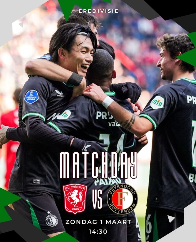🔥𝐌𝐀𝐓𝐂𝐇𝐃𝐀𝐘🔥
Vandaag de away trip naar Duitsland! Tegen de lokale boeren daar valt er maar één ding te doen. WINNEN en die drie punten mee terug naar t mooie Rotterdam nemen!

#Feyenoordrotterdam #Feyenoord #010 #fr1908 #kameradenzonderkaarten