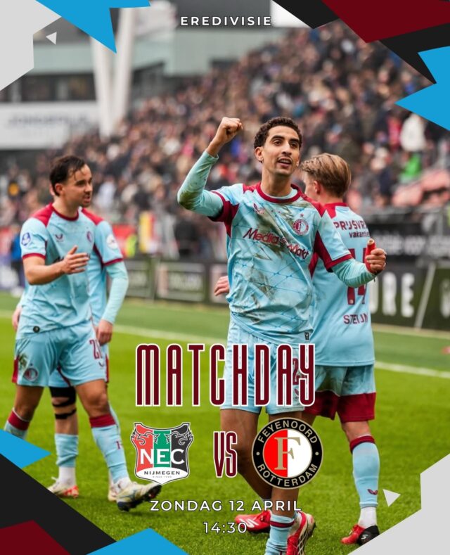 🔥𝐌𝐀𝐓𝐂𝐇𝐃𝐀𝐘🔥
Vandaag nummer twee tegen nummer drie met maar 1 punt voorsprong. Het is dus zeer belangrijk dat de winst over de streep getrokken wordt.

Het maakt niet uit hoe het gedaan wordt, als het maar gebeurt! 

Excuses over geblesseerde spelers willen we niet horen. De jonkies moeten zicht vandaag maar laten zien 💪🏻.

#rotterdam #Feyenoord #010 #fr1908 kameradenzonderkaarten