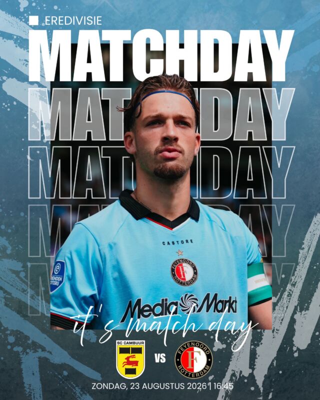 ▪️𝐈𝐭’𝐬 𝐌𝐚𝐭𝐜𝐡𝐝𝐚𝐲▪️
Vandaag mogen we afreizen naar Leeuwarden. Het is de 1e awayday van ‘t seizoen dus trappen we af met veel drank en gezang bovenin t land. 

Na het gelijkspel van vorige week is het hoognodig om tegen de kleinere clubs als dit de punten echt binnen te halen! 

Come on Feyenoord!!! Take them home!!!!

#Feyenoord #Rotterdam #feyenoordrotterdam #frkzk #eredivisie